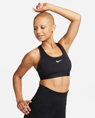 Спортивный топ женской Nike Swoosh Medium Support Padded Sports Bra (DX6821-010), XS, WHS, 10% - 20%, 1-2 дня