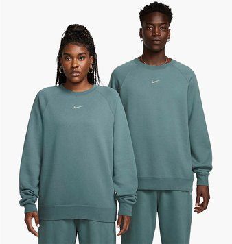 Кофта чоловіча Nike Nocta Fleece Cs Crew Light Blue (FN8160-382), L, WHS, 1-2 дні