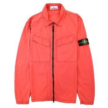 Куртка чоловіча Stone Island Si Overshirt Red (7715101WN-V0110), M, WHS, < 10%, 1-2 дні