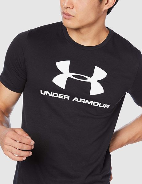 Футболка мужская Under Armour Men's Sportstyle Logo Short Sleeve T-Shirt (1357457-001), S, WHS