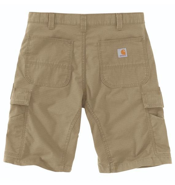 Шорты мужские Carhartt Force Relaxed Fit Ripstop Cargo Work Beige (BS3543-DARK-KHAKI), 32, WHS, < 10%, 1-2 дня