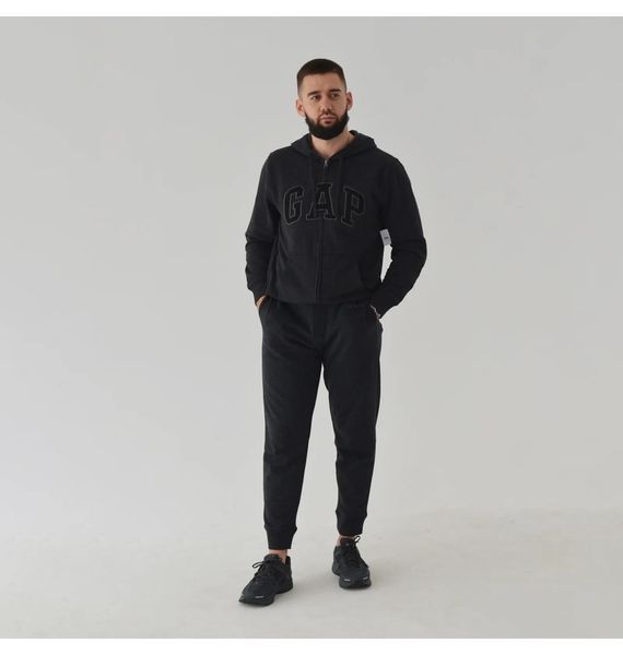 Кофта чоловіча Gap Logo Zip Hoodie Grey (218871801), M, WHS, < 10%, 1-2 дні