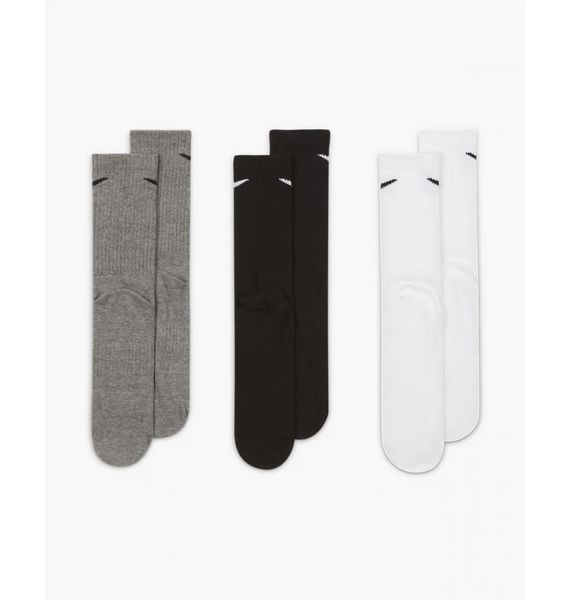 Носки Nike U Nk Everyday Ltwt Crew 3Pr (SX7676-964), 42-46, OFC, 40% - 50%, 1-2 дня