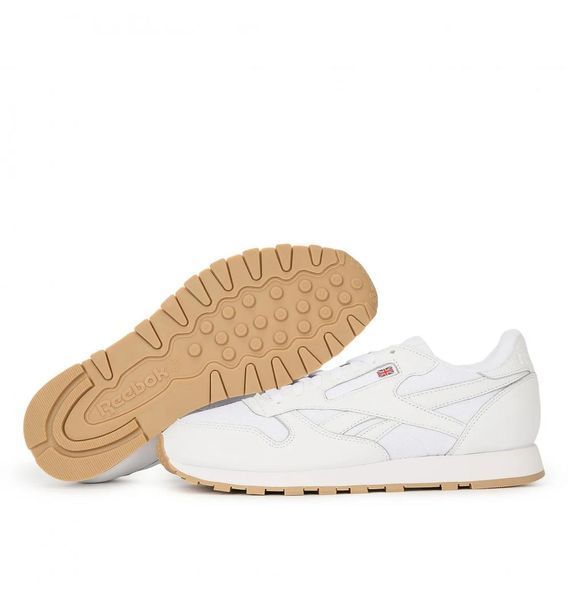 Кроссовки унисекс Reebok Classic Leather (BS9718), 43, WHS, < 10%, 1-2 дня