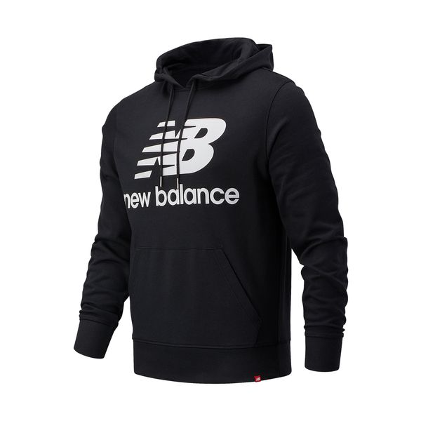 Кофта чоловічі New Balance Nb Essentials Stacked Logo Po (MT03558BK), L, WHS, 10% - 20%, 1-2 дні