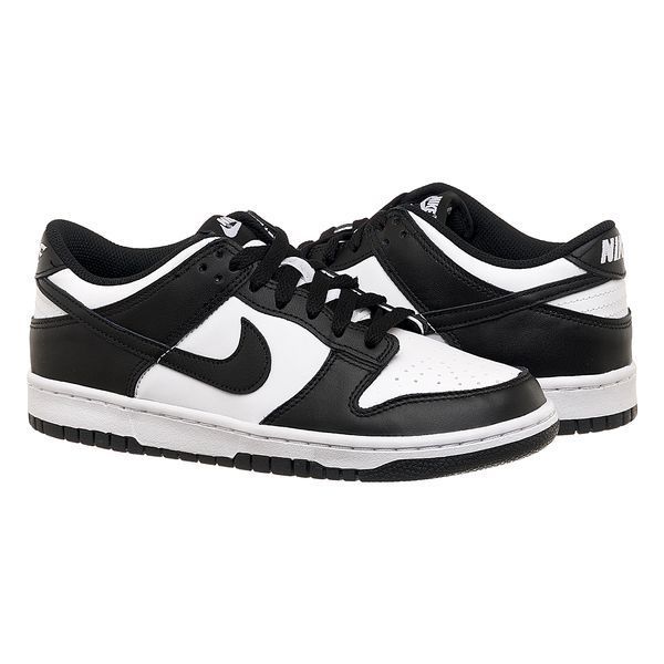 Кроссовки женские Nike Dunk Low Retro White Black (Gs) (CW1590-100), 36, OFC, 40% - 50%, 1-2 дня