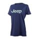 Фотографія Футболка жіноча Jeep J Woman T-Shirt Oversize Striped Print Turn-Up Sleeve J22w (O102611-A184) 1 з 3 в Ideal Sport