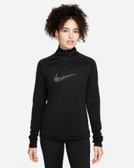 Кофта жіночі Nike Dri-Fit Swoosh 1/4-Zip Running Top (FB4687-010), L, WHS, 40% - 50%, 1-2 дні