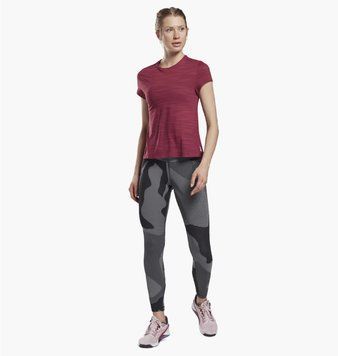 Футболка жіноча Reebok Workout Ready Activchill T-Shirt Bordo Gr9523 (GR9523), XS, WHS, 10% - 20%, 1-2 дні