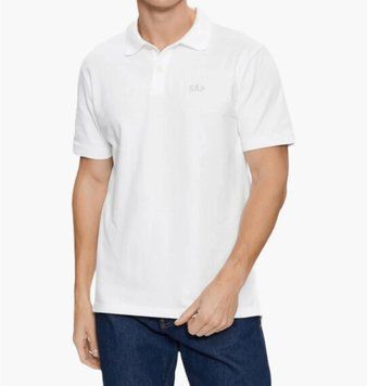Футболка мужская Gap F-Logo Regular Fit White (586306-05), 2XL, WHS, 10% - 20%, 1-2 дня