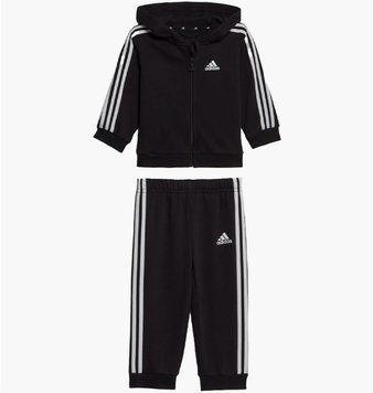 Спортивный костюм детской Adidas Essentials Full-Zip Hooded Jogger Black (HR5866), 62, WHS, 1-2 дня