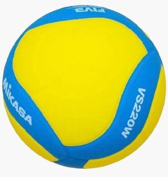 Волейбольный мяч Mikasa ' Blue/Yellow (VS220W-Y-BL), 5, WHS, < 10%, 1-2 дня