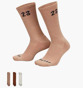 Носки Nike U J Essential Crew 3Pr - 144 (DA5718-901), 38-42, WHS, 10% - 20%, 1-2 дня