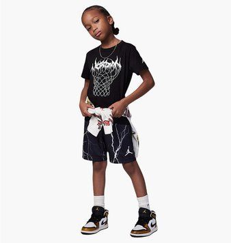 Спортивный костюм детской Jordan Mj Sport Mesh Aop Black/White (85C996-023), 3, WHS, < 10%, 1-2 дня