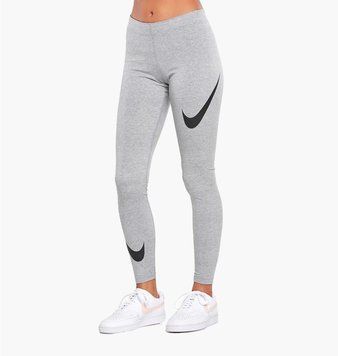 Лосины женские Nike Leg-A-See Swoosh Grey (DB3896-063), S, WHS, < 10%, 1-2 дня