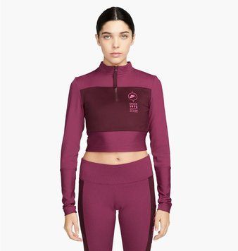 Кофта жіночі Nike W Nsw Top Ls Rib Su Violet (FD4236-653), M, WHS, 40% - 50%, 1-2 дні