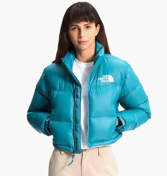 Куртка жіноча The North Face Nuptse Cropped Puffer Jacket (NF0A5GGE-4Y3), L, WHS, < 10%, 1-2 дні