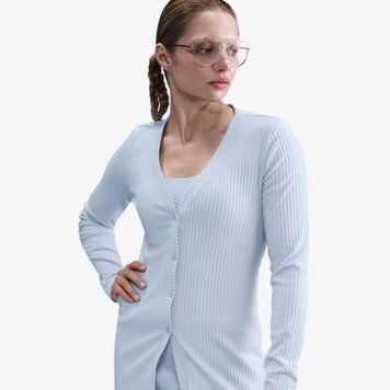 Кофта женские Nike W Nsw Nk Chll Knt Rib Cardigan (HJ1242-423), M, WHS, 1-2 дня