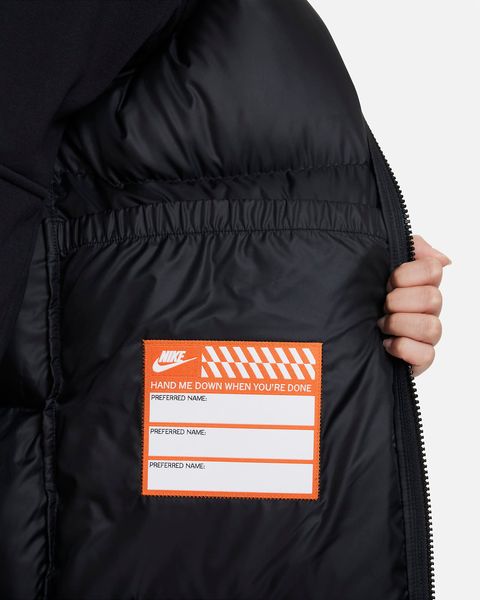 Куртка дитяча Nike Sportswear Heavyweight Synthetic Fill Easyon (FD2842-010), XL, WHS, 30% - 40%, 1-2 дні