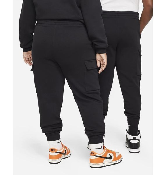 Брюки подростковые Nike Fleece Cargo Trousers (Extended Size) (FD3013-010), 128-137 CM, WHS, > 50%, 1-2 дня