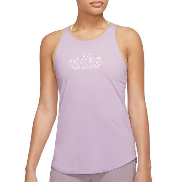 Майка женская Nike Dri-Fit One Icon Clash Violet Dq6409-530 (DQ6409-530), M, WHS, 1-2 дня
