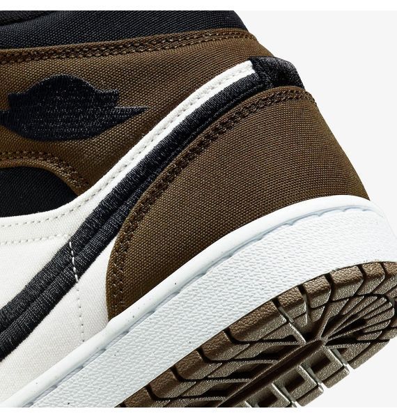 Кроссовки женские Jordan Air 1 Mid Toe (DV0427-301), 36.5, WHS, 10% - 20%, 1-2 дня