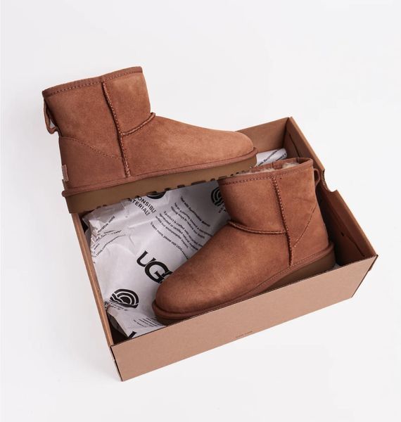 Ботинки женские Ugg Classic Clear Mini (1016222-CHE), 37, WHS, 30% - 40%, 1-2 дня