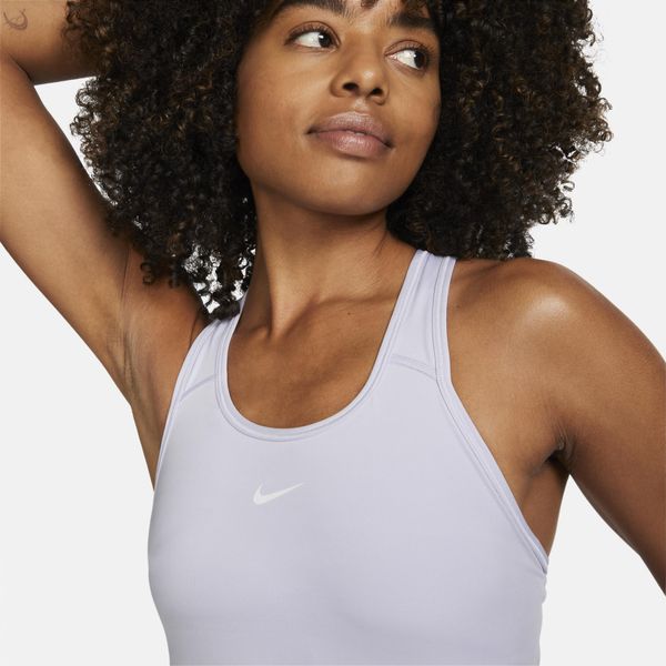 Спортивний топ жіночий Nike Swooshwomen's Medium-Support 1-Piece Pad Sports Bra (BV3636-536), L, WHS, 30% - 40%, 1-2 дні