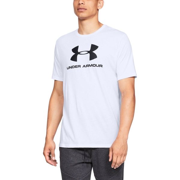 Футболка мужская Under Armour Men's Sportstyle Logo Short Sleeve T-Shirt (1357457-100), S, OFC