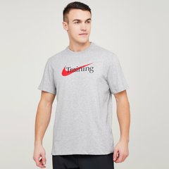 Футболка мужская Nike T-Shirt Dri-Fit Training Grey (CZ7989-063), L, WHS, 40% - 50%, 1-2 дня