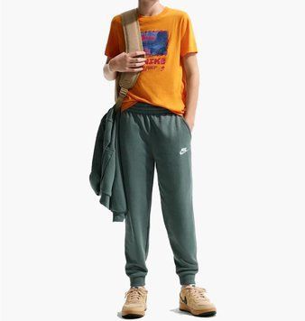 Брюки дитячі Nike Club Fleece Big Kids French Green (FD3019-382), L, WHS, < 10%, 1-2 дні