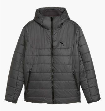 Куртка мужская Puma Ess Hooded Padded Jacket Grey (685211-44), 2XL, WHS, 30% - 40%, 1-2 дня