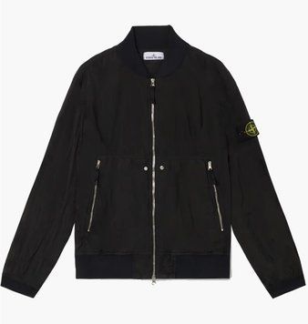 Куртка чоловіча Stone Island Bomber Nylon Metal Watro-Tc In Econyl (K1S154100019-S0020-V0029), L, WHS, < 10%, 1-2 дні