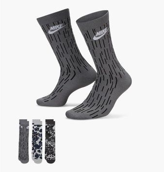 Носки Nike U Nk Everyday Essential Crew (DH3414-902), 34-38, WHS, 40% - 50%, 1-2 дня