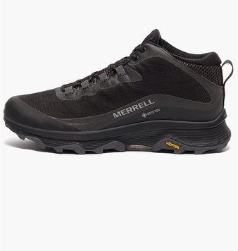 Кроссовки мужские Merrell Moab Speed Mid Gtx Black (J067075), 43.5, WHS, < 10%, 1-2 дня