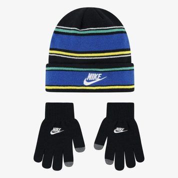 Шапка Nike Multi Stripe Beanie Set (8A3047-023), 4/7, WHS, 1-2 дні