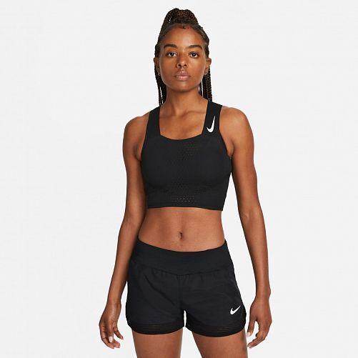 Спортивный топ женской Nike W Nk Dfadv Aroswft Crop (DM8728-010), L, WHS, 20% - 30%, 1-2 дня