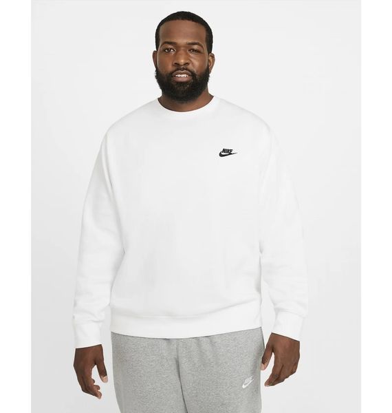 Кофта чоловіча Nike Sportswear Club Fleece (BV2662-100), 2XL, WHS, 40% - 50%, 1-2 дні