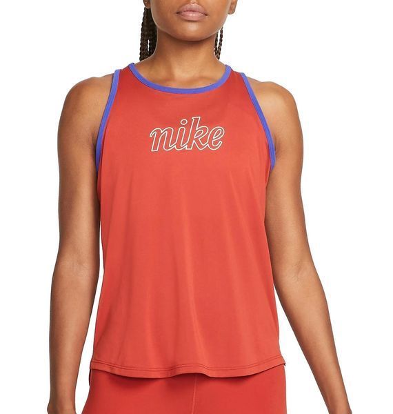 Майка жіноча Nike Dri-Fit One Icon Clash Peach Dq6409-623 (DQ6409-623), L, WHS, 1-2 дні