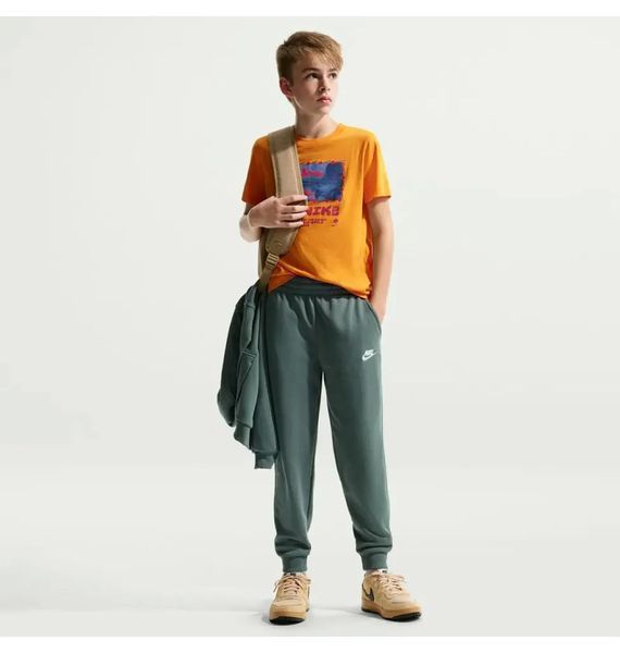 Брюки дитячі Nike Club Fleece Big Kids French Green (FD3019-382), L, WHS, < 10%, 1-2 дні