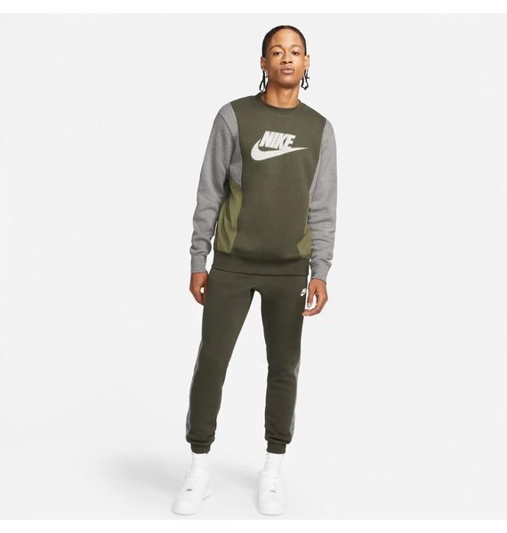 Кофта чоловіча Nike M Nsw Hybrid Flc Crew Bb (DJ5075-355), S, WHS, < 10%, 1-2 дні