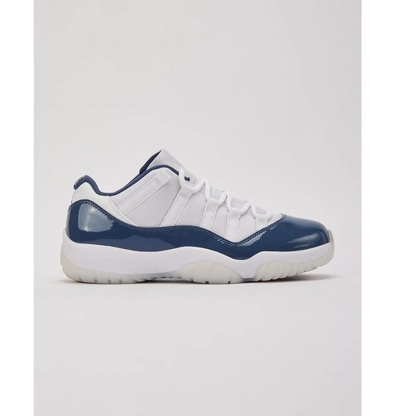 Кроссовки мужские Jordan 11 Retro Low Diffused Blue White/Blue (FV5104-104), 43, WHS, 10% - 20%, 1-2 дня