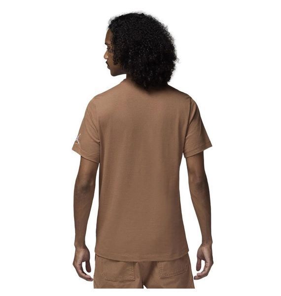 Футболка чоловіча Jordan Air T-Shirt Brown (DM3182-223), S, WHS, 30% - 40%, 1-2 дні