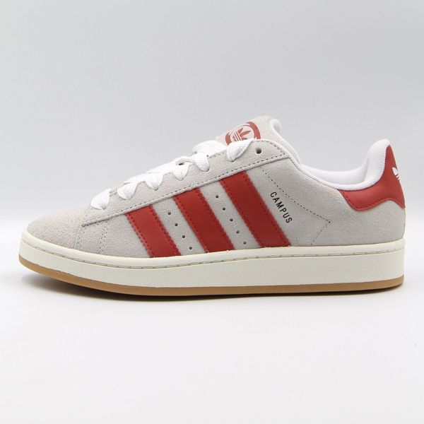 Кроссовки женские Adidas Campus 00S Crystal White Better Scarlet (GY0037), 39, WHS, 1-2 дня