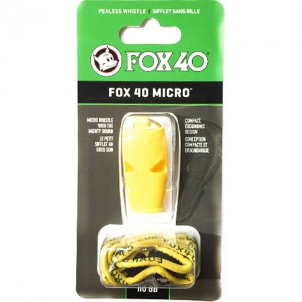 Свисток Fox40 Original Whistle Micro Safety (9513-0208), One Size, WHS, 10% - 20%, 1-2 дня