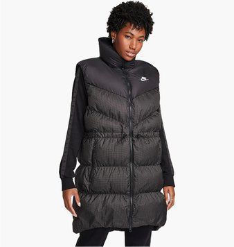 Жилетка жіноча Nike Therma-Fit Loose Long Puffer Vest (FB8794-010), S, WHS, 30% - 40%, 1-2 дні