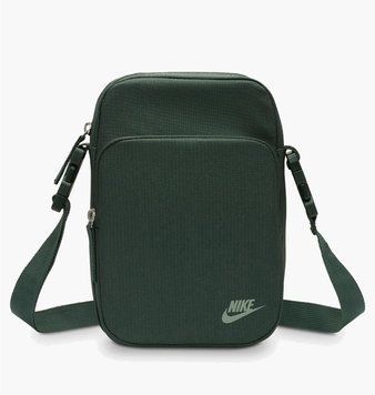 Сумка через плечо Nike Heritage Crossbody Green (DB0456-338), 23 &times; 15 &times; 7.5 СM, WHS, 10% - 20%, 1-2 дня