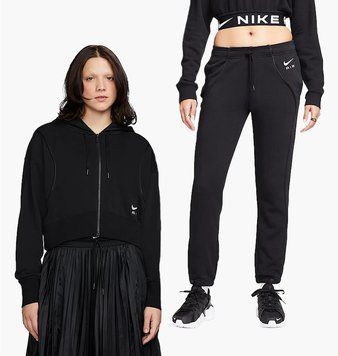 Спортивний костюм унісекс Nike Nsw Air Flc Black (DQ6579-010__DQ6563-010), M, WHS, < 10%, 1-2 дні