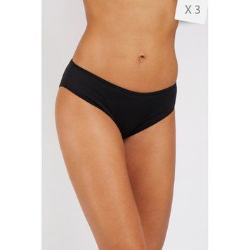 Трусы женские Kappa Slip Mini 3P (K2121-NERO), S, WHS, < 10%, 1-2 дня