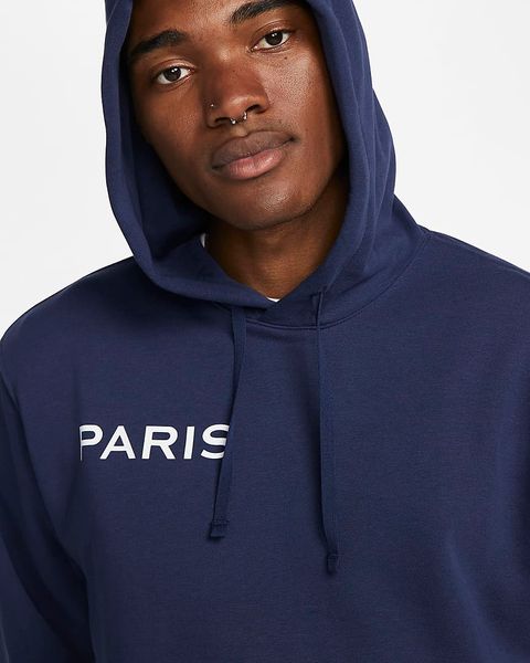 Кофта чоловічі Nike Paris Saint-Germain Gfa Fleece Hoodie (DN1317-410), L, OFC, 20% - 30%, 1-2 дні